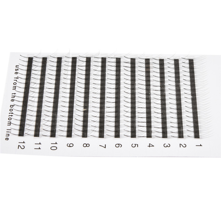 Pre-made Fans Eyelashes Manufacturer Supply Flare Eyelash PY13